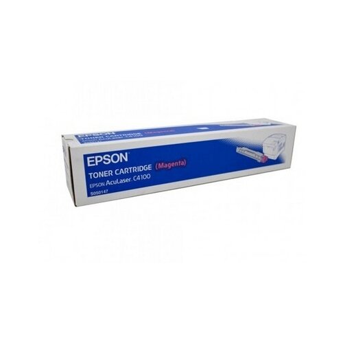 Картридж Epson C13S050147, 8000 стр, пурпурный картридж sakura c13s050146 для epson синий 8000 к aculaser c4100