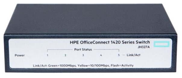 Коммутатор HPE OfficeConnect 1420, неуправляемый [jh327a]