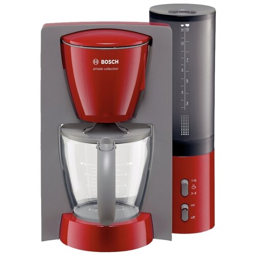 Кофеварка Bosch TKA 6021/6024 красный/серый