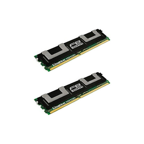 Оперативная память Kingston 2 ГБ 1 ГБ x 2 шт DDR2 533 МГц DIMM CL4 KVR533D2D8F4K22G 659000₽