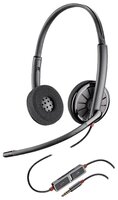 Компьютерная гарнитура Plantronics BlackWire C225 черный