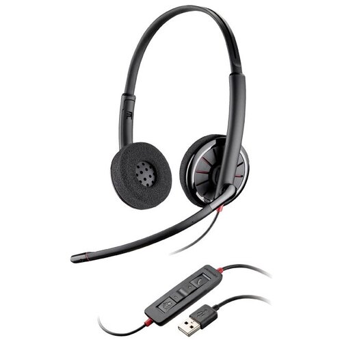 Компьютерная гарнитура Plantronics Blackwire C320-M, черный