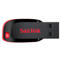 Флеш-накопитель USB 64GB SanDisk Cruzer Blade чёрный