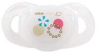 Пустышка латексная ортодонтическая Bebe confort Dental Safe 0-6 м (2 шт) разноцветный