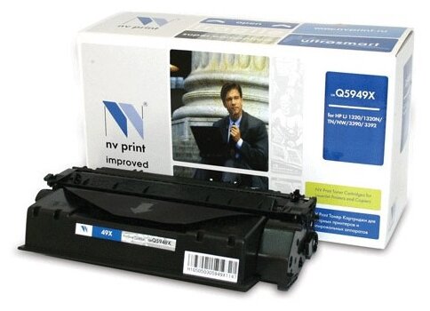 Лазерный картридж NV Print NV-Q5949X для HP LaserJet 1320tn, 3390, 3392 (совместимый, чёрный, 6000 стр.)