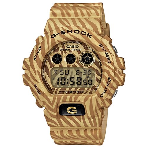 Наручные часы CASIO G-Shock DW-6900ZB-9E, бежевый, коричневый наручные часы casio dw 6900zb 9e