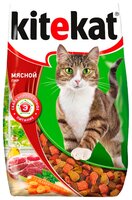 Корм для кошек Kitekat Сухой корм Мясной Пир (1 кг) 1 кг