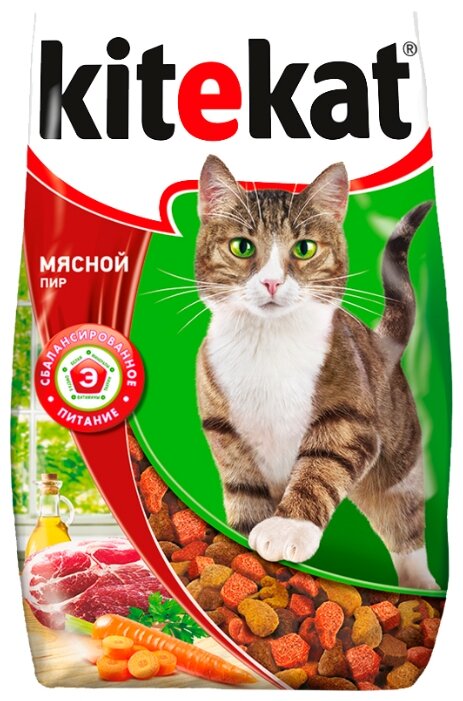 Корм для кошек Kitekat Мясной Пир