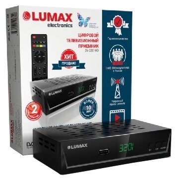 Тюнер Lumax DVB-T2 DV3201HD