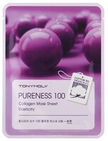 TONY MOLY тканевая маска Pureness 100 Collagen повышающая эластичность 21 мл 1 шт. саше