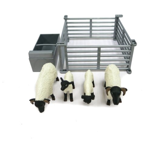 фото Игровой набор tomy big farm овцы в загоне 43080