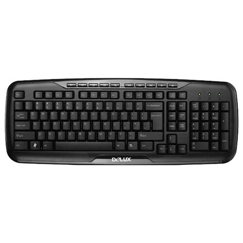 Клавиатура Delux K6200 Black USB 52200₽