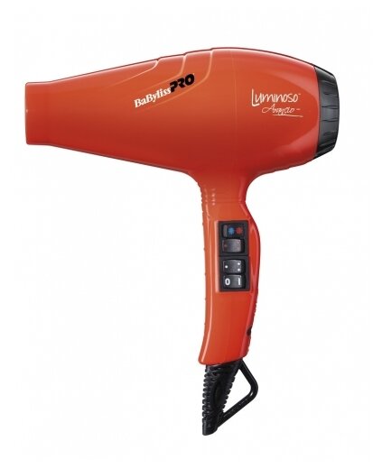 Фен профессиональный BaByliss Pro Luminoso оранжевый