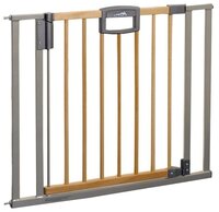 Geuther Ворота безопасности Easy Lock Natural 80.5-88.5 см дерево/серебристый