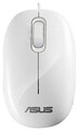 Компактная мышь ASUS Seashell Optical Mouse White USB