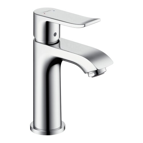 Смеситель для раковины (умывальника) hansgrohe Metris 31186000 хром смеситель hansgrohe metris 31085000 для раковины