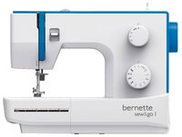 Швейная машина Bernina Bernette Sew&Go 1, бело-голубой