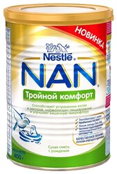 Сухая молочная смесь Смесь NAN (Nestlé) Тройной комфорт (с рождения) 400 г