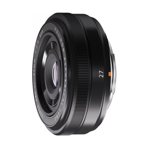 объектив fujinon xf 18mm f 2 r x mount черный Объектив Fujinon XF 27mm f/2.8, черный