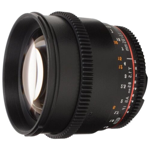 Samyang 85mm T15 AS IF UMC VDSLR Nikon F313A0109 New Demo 1500000₽