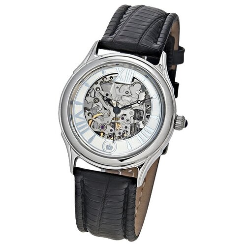 Platinor Мужские серебряные часы «Скелетон» Арт.: 41900.157
