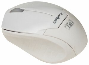 Беспроводная компактная мышь T'nB Mini wireless laser mouse DRIFT White USB