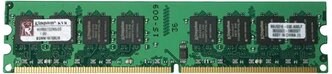 Оперативная память Kingston 2 ГБ DDR2 667 МГц DIMM CL5 KVR667D2N5/2G
