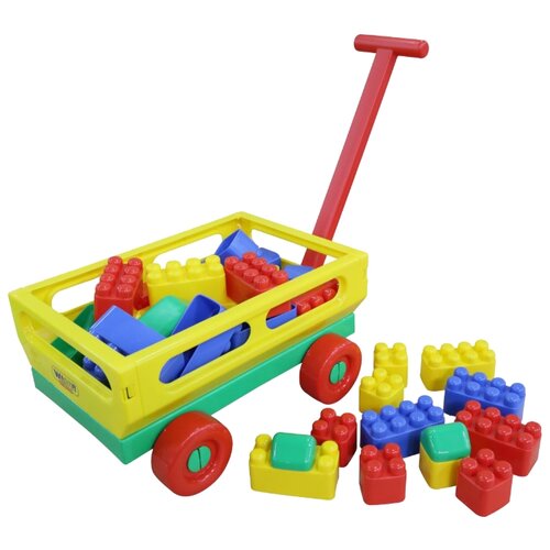 фото Конструктор wader 46871 тележка