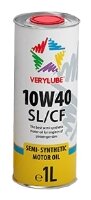 Масло моторное 4T XADO Verylube 10W-40 SL/CF полусинтетика (1л.)