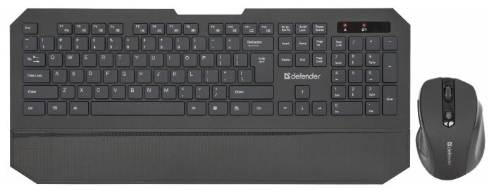 Клавиатура и мышь Defender Berkeley C-925 Nano Black USB