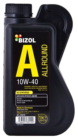 Bizol моторное масло bizol allround 10w-40, 1л 83010