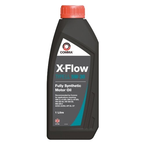 фото Синтетическое моторное масло comma x-flow type ll 5w-30, 4 л