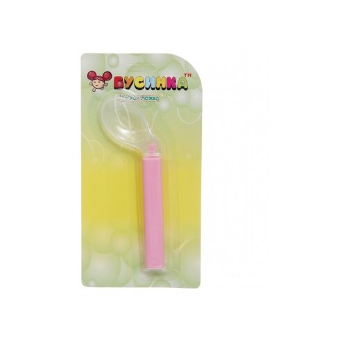 Ложка Бусинка 1077 розовая 215₽