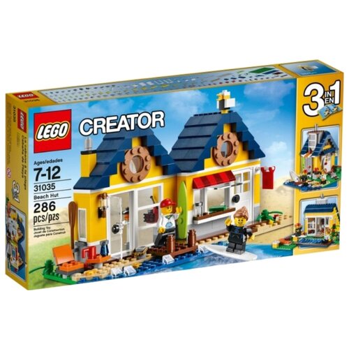 конструктор lego creator 31035 домик на пляже Конструктор LEGO Creator 31035 Домик на пляже, 286 дет.