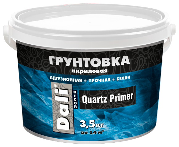 Грунтовка адгезионная Dali-Décor Quartz Primer (3,5кг)