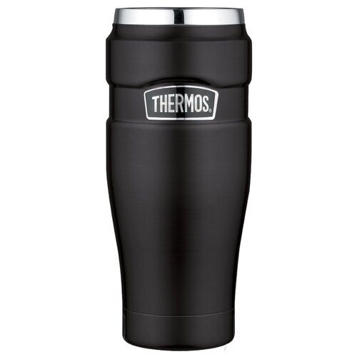 фото Термокружка thermos sk-1005 (0,47 л) матовый черный