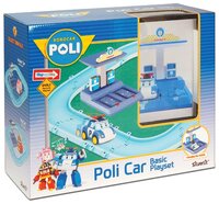 Трек Silverlit Robocar Poli Набор маленький трек с умной машинкой Поли