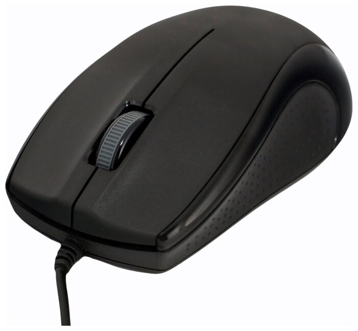 Мышь Delux DLM-375U черная, 800dpi, USB (2 кн+скролл) 6938820400592U