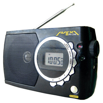 Приемники Noname Радиоприемник Лира РП-248-1 с функцией оповещения по радиоканалу