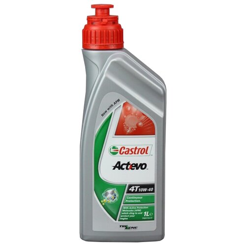 Полусинтетическое моторное масло Castrol Act>Evo 4T 10W-40, 1 л, 1 шт.