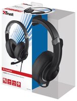 Компьютерная гарнитура Trust Comfo PC Headset серый