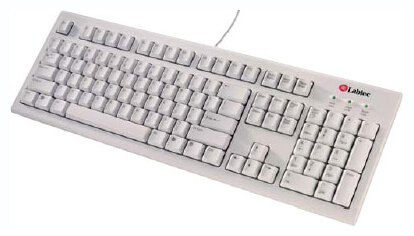 Клавиатура Labtec Keyboard Plus White PS/2