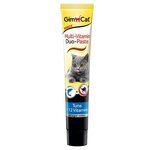 Добавка в корм GimCat Multi-Vitamin Duo Paste с тунцом - изображение