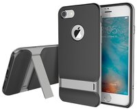 Чехол Rock Royce Series Apple iPhone 7 (с подставкой) серый
