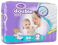 Violeta подгузники Double Care 2 (3-6 кг) 24 шт.