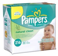 Влажные салфетки Pampers Natural Clean 20 шт.