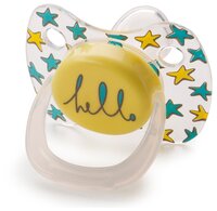 Пустышка силиконовая ортодонтическая Happy Baby Baby Pacifier 12-24 (1 шт) красный