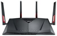 Wi-Fi роутер ASUS RT-AC88U черный/красный