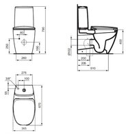 Унитаз Ideal STANDARD Dea T329401