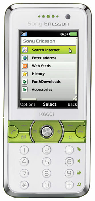 Телефон Sony Ericsson K660i